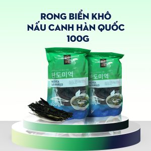 Rong biển nấu canh Hàn Quốc 100g/gói