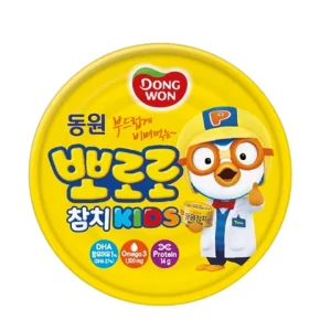 Cá ngừ Tuna đóng hộp Pororo 𝐃𝐨𝐧𝐠𝐰𝐨𝐧 - Bổ sung DHA và Omega3 Protein